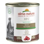 Almo Almo Nature 狗罐頭 HFC Natural 牛肉 290g 290g  正面圖