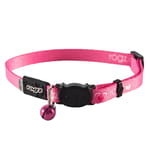 ROGZ ROGZ KIDDYCAT 貓頸帶 粉色   正面圖