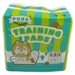 PURE PURE Training Pads 寵物尿墊 狗尿墊 狗尿片 原味 [33x45 S碼 100枚]   正面圖