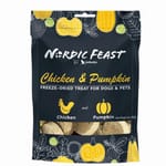 Nordic Nordic Feast 凍乾貓狗小食 雞肉+南瓜 58g 58g  正面圖