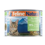 Feline Feline Natural 主食貓罐頭 雞肉及羊肉盛宴 170g 170g  正面圖
