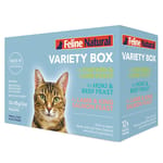 Feline Feline Natural 貓軟包混味道 85gx12 85g  正面圖