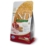 Farmina Farmina N&D 貓糧 低穀物貓糧 絕育成貓配方 石榴+雞 1.5kg 5kg  正面圖