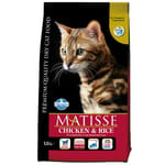 Matisse Matisse 貓糧 成貓糧 雞+米 1.5kg 5kg  正面圖