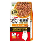 CIAO CIAO 貓糧 日本2兆個乳酸菌 雞肉味 190g 4袋入 190g  正面圖
