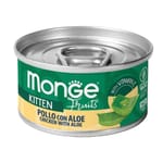 Monge Monge 貓罐頭 清新鮮果系列 幼貓配方 雞肉蘆薈 80g (MO3352) MO3352