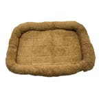Billipets Billipets ComfortBed 寵物床墊 啡色 L 60cm x 79cm x 5cm   正面圖