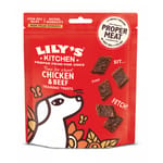 LILY'S LILY'S KITCHEN 狗小食 雞丁牛肉脆脆 70g 70g  正面圖
