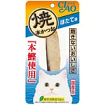 CIAO CIAO 貓零食 日本正宗燒鰹魚條 扇貝味 25g 25g  正面圖