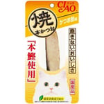 CIAO CIAO 貓零食 日本正宗燒鰹魚條 鰹魚乾味 25g 25g  正面圖