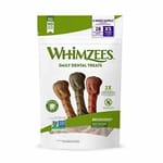 WHIMZEES WHIMZEES 迷你犬 快樂牙刷型 潔齒骨 7.4oz 4oz  正面圖