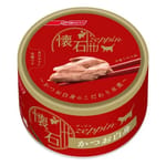 日清 日清 貓罐頭 懷石絕品 白肉鰹魚 80g 80g  正面圖