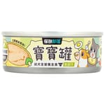 怪獸部落 怪獸部落 寶寶罐 狗罐頭 幼犬全營養主食罐 草飼牛 82g 82g  正面圖