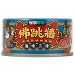 怪獸部落 怪獸部落 貓犬副食罐 佛跳牆 海味三珍 80g 80g  正面圖