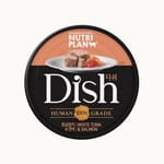 Nutriplan Nutriplan 營養企劃 Dish 貓罐頭 韓國100%人用級別配方 三文魚及白身吞拿魚 85g 85g  正面圖