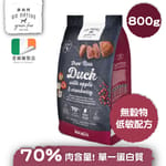 Go Go Native 愛爾蘭冠軍 頂級無穀物單一蛋白低敏狗糧 成犬鴨肉 800g 中小型犬用 800g 犬用 正面圖
