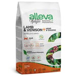 alleva alleva 草本呵護完整配方貓乾糧 成貓 羊鹿 1.5kg 5kg  正面圖
