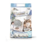 Pet Pet Promise毛孩承諾 高級 礦物貓砂 爽身粉味 10L  - 原裝行貨 10L  正面圖