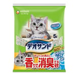Unicharm Unicharm 日本消臭抗菌 礦物貓砂 沐浴香 5L 5L  正面圖