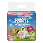 Unicharm Unicharm ⺟⽝⽤禮儀褲-SSS-碼 1.5-3.5kg 15-25cm 42片 5kg  正面圖