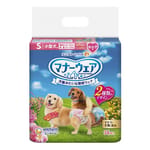 Unicharm Unicharm ⺟⽝⽤禮儀褲-S-碼 3.5-5.5kg 20-40cm 36片 5kg  正面圖