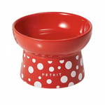 PETKIT PETKIT 波點陶瓷⾼腳碗 單碗   正面圖
