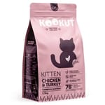 KOOKUT KOOKUT 天然無穀物幼貓糧 雞肉火雞肉 1.5kg 5kg  正面圖