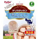 Petio Petio 狗零食 山羊奶燉雞柳肉 30gx4包 30g  正面圖