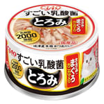 CIAO CIAO 貓罐頭 2000億乳酸菌 雞柳金槍魚蟹棒味 80g 80g  正面圖