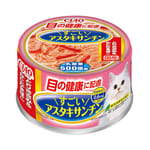 CIAO CIAO 貓罐頭 眼睛健康 雞肉及蟹柳味 80g 80g  正面圖