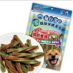 每日潔 每日潔 雙色螺旋保健潔牙骨 袋裝 關節養護 培根牛+葉綠素 300g 300g  正面圖
