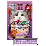 貓主子 貓主子 御用保健泥條 葡萄糖胺 鰹魚+鮭魚 16x4條   正面圖