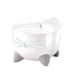 Catit Catit PiXi 貓貓飲水機 白色 2.5L 5L  正面圖