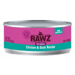 RAWZ RAWZ 貓罐頭 肉絲主食罐 雞肉及鴨肉 155g 155g  正面圖