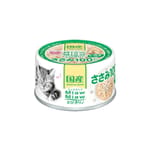 AIXIA AIXIA 愛喜雅 MiawMiaw 日本產貓罐頭 雞胸+吻仔魚味 60g 60g  正面圖
