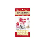 AIXIA AIXIA 愛喜雅 MiawMiaw 貓零食 肉泥餐包 腸道配方 鮪魚味 15g x 4條裝 15g  正面圖