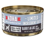 KOHA KOHA 主食貓罐頭 單一蛋白系列 兔肉肉醬 3oz 3oz  正面圖