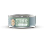 ⽑爪村 ⽑爪村 雪鱘龍機能紓壓 主食貓罐頭 肉泥系列 鮮嫩雞+綠貽⾙ 80g 80g  正面圖