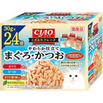 CIAO CIAO 貓零食 こだわり 金槍魚+鰹魚  30g×24袋 30g  正面圖