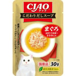 CIAO CIAO 貓零食 特製高湯袋 金槍魚扇貝雞柳味 30g 30g  正面圖