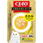 CIAO CIAO 貓零食 特製高湯袋 雞柳扇貝味 30g 30g  正面圖