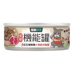 怪獸部落 怪獸部落 狗罐頭 保健機能主食罐 紅石榴嫩雞 82g 82g  正面圖