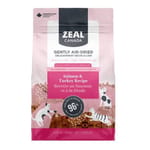 ZEAL ZEAL 貓糧 加拿大無榖物風乾糧 三文魚+火雞配方 14oz 14oz  正面圖