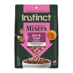 Instinct Instinct 狗糧 功能性系列 凍乾肉粒 皮膚和毛髮健康 12.5oz 5oz  正面圖