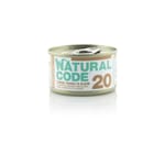 Natural Natural Code 貓罐頭 吞拿⿂ & ⾖ & 海藻 Tuna & Beans & Seaweeds 85g 85g  正面圖