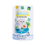 Aruba Aruba 貓濕糧 山羊配南瓜.青瓜.螺旋藻 主食鮮食包 70g 70g  正面圖