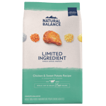 Natural Natural Balance 狗糧 L.I.D. 無穀系 雞肉甜薯成犬糧 24lb 24lb  正面圖