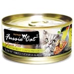 Fussie Fussie Cat 貓罐頭 黑鑽 吞拿魚+青口 Tuna with Mussels Formula in Aspic 80g 80g  正面圖