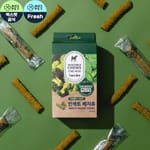 韓國Bug's 韓國Bug's Pet 超級低敏 狗小食 高級蟲蛋白 蔬菜咀嚼條 關節配方 10條裝   正面圖