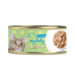 My My baby 貓罐頭 角切吞拿魚 Deced Tuna 85g 85g  正面圖